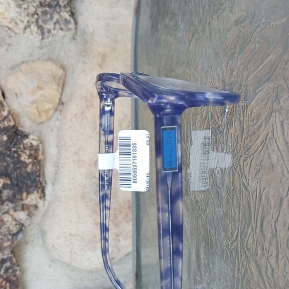 NWT RX-ABLE RALPH LAUREN EYEGLASS FRAMES RA7116 Blue tortoise - Picture 7 of 12